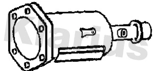 Soot/Particulate Filter, exhaust system (390126)