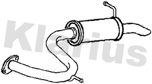 Rear Muffler (231405)