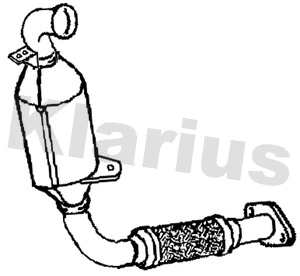 Soot/Particulate Filter, exhaust system (390545)