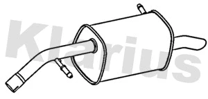 Rear Muffler (221839)