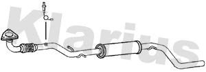 Centre Muffler (270877)