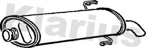 Rear Muffler (PG432L)
