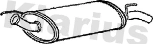 Rear Muffler (210206)