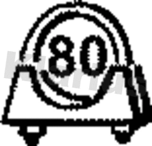 Clamping Piece, exhaust system (SYA13AL)