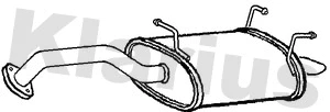 Rear Muffler (231001)