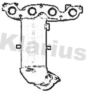 Soot/Particulate Filter, exhaust system (324073)