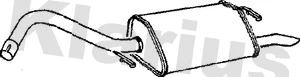 Rear Muffler (230522)