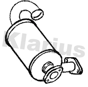 Soot/Particulate Filter, exhaust system (390591)