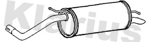 Rear Muffler (241057)