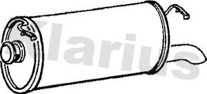 Rear Muffler (210031)