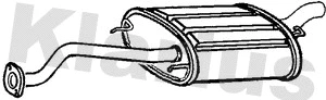 Rear Muffler (230975)