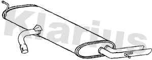 Rear Muffler (220866)