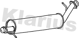 Centre Muffler (230696)