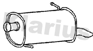 Rear Muffler (211483)