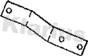 Assortment, exhaust system mounting (430022)