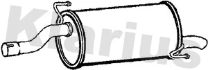 Rear Muffler (231472)