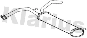 Rear Muffler (211098)