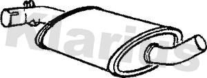 Centre Muffler (210390)