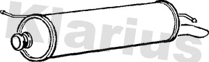 Rear Muffler (220791)