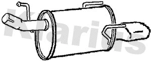 Rear Muffler (210795)