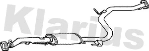 Centre Muffler (260635)