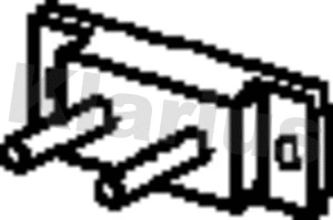 Assortment, exhaust system mounting (430686)