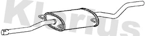 Rear Muffler (241138)
