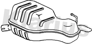 Rear Muffler (210914)
