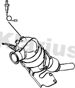 Soot/Particulate Filter, exhaust system (390475)