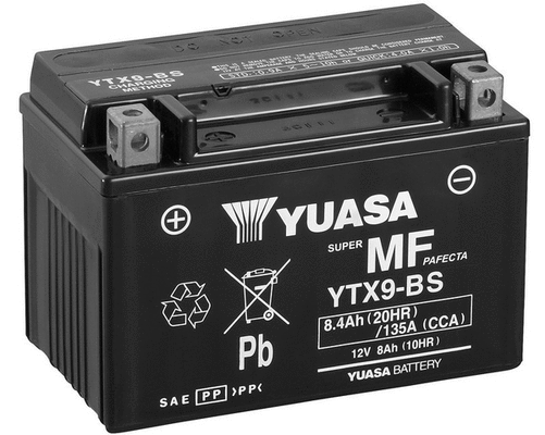 Starter Battery (YTX9-BS)