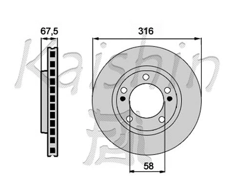Brake Disc (CBR256)