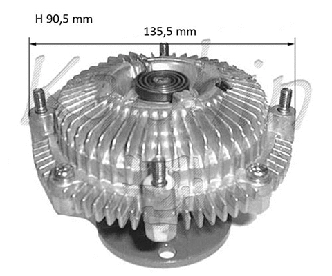 Clutch, radiator fan (GV020)