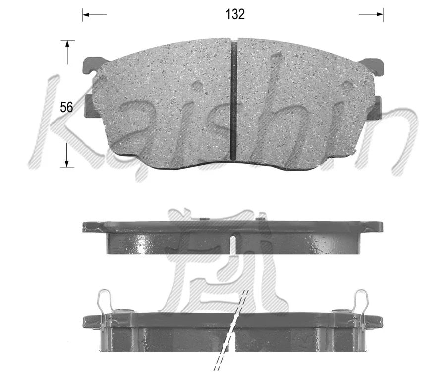 Brake Pad Set, disc brake (FK3101)