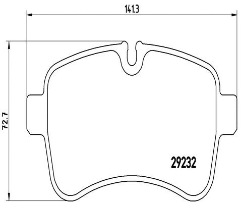 Brake Pad Set, disc brake (FK20033)
