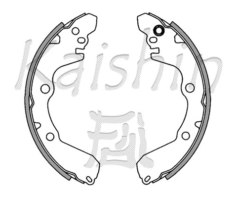 Brake Shoe Set (K6687)