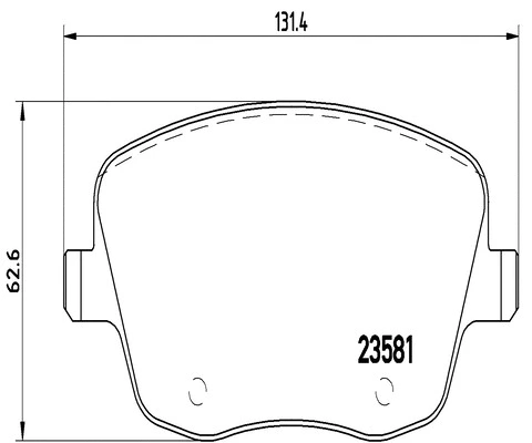 Brake Pad Set, disc brake (FK20031)