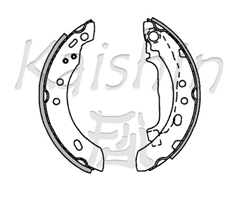 Brake Shoe Set (K1217)