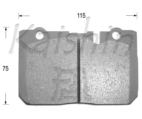 Brake Pad Set, disc brake (FK2154)