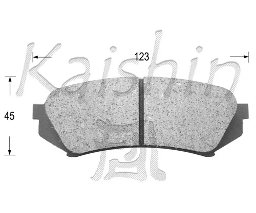 Brake Pad Set, disc brake (FK2179)