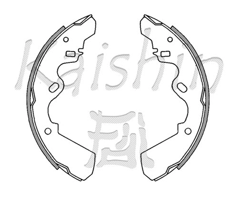 Brake Shoe Set (K4431)