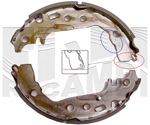Brake Shoe Set (K2383)