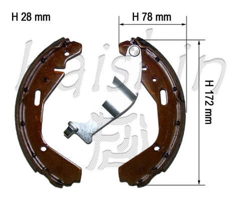 Brake Shoe Set (K9977)