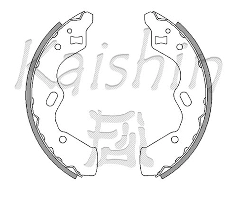 Brake Shoe Set (K7927)