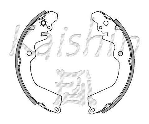 Brake Shoe Set (K6701)