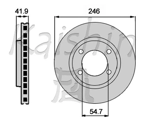 Brake Disc (CBR456)