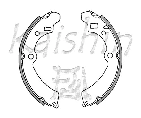 Brake Shoe Set (K9921)