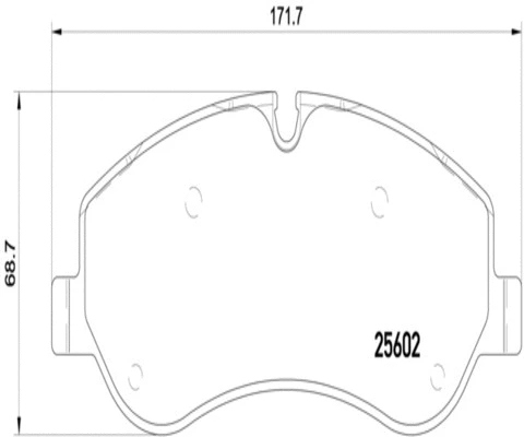 Brake Pad Set, disc brake (FK20206)