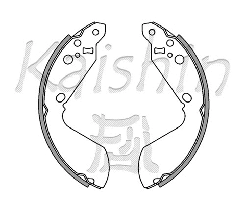 Brake Shoe Set (K9942)