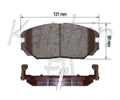 Brake Pad Set, disc brake (FK11183)