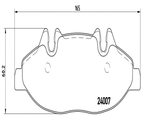 Brake Pad Set, disc brake (FK20280)